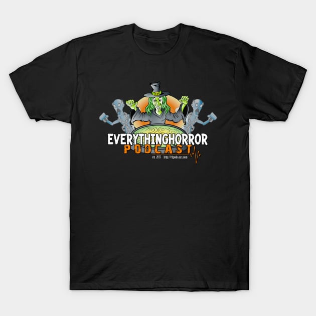 EHPodcasts Logo T-Shirt by Everything Horror Podcast